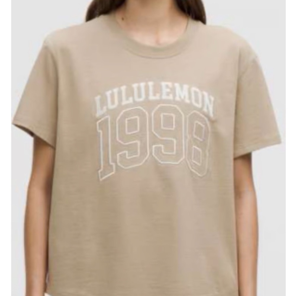 Lululemon Relaxed Fit Cotton Jersey T-shirt Graphic